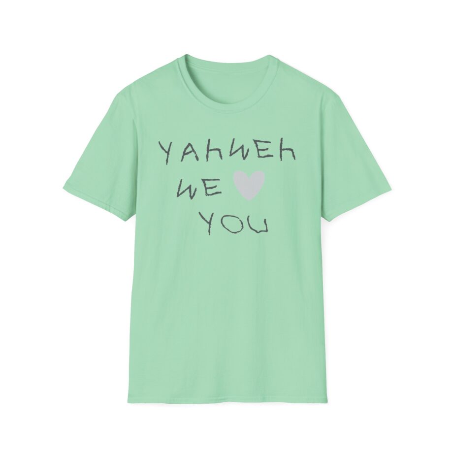 Elevation Worship Yahweh We 🤍 You Unisex Softstyle T-shirt