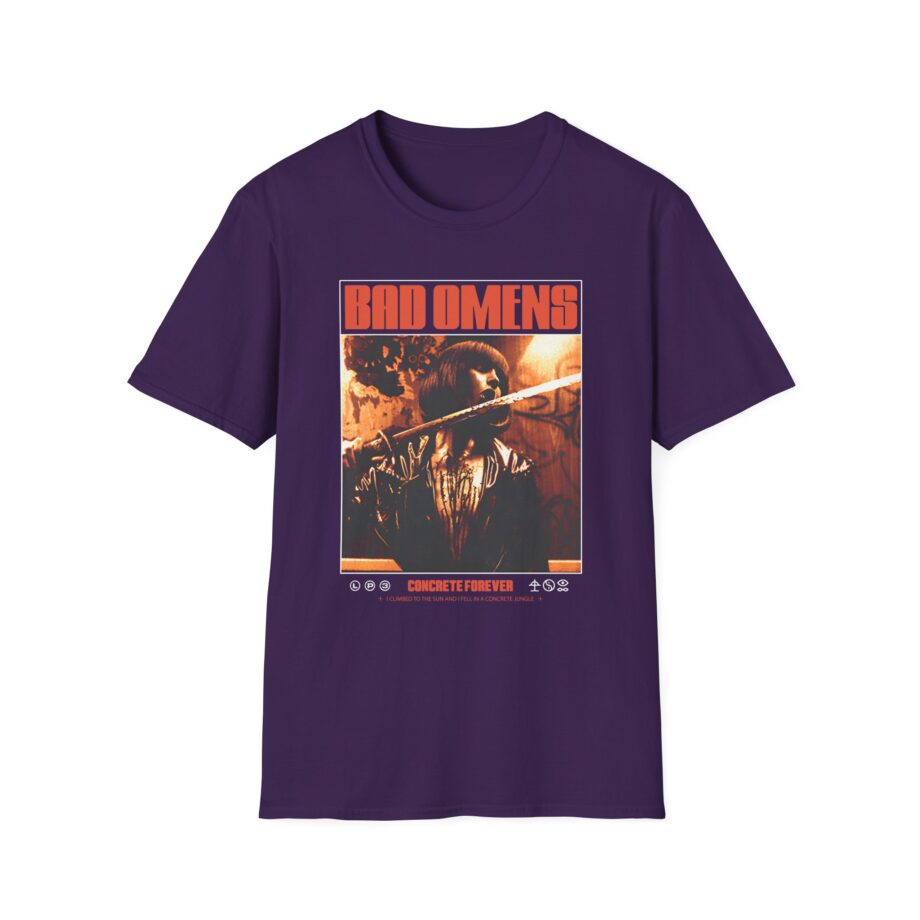 Bad Omens Concrete Forever Eu Tour Unisex Softstyle T-shirt