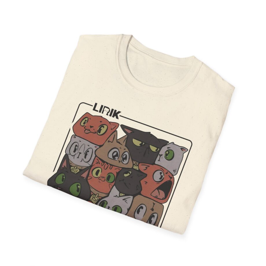 Lirik Squished Cat Jar Unisex Softstyle T-shirt
