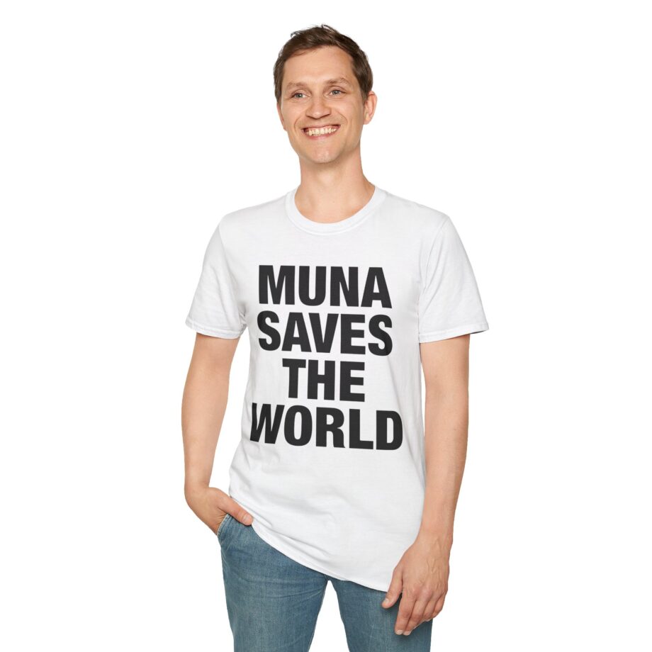 Muna Saves the World Unisex Softstyle T-shirt