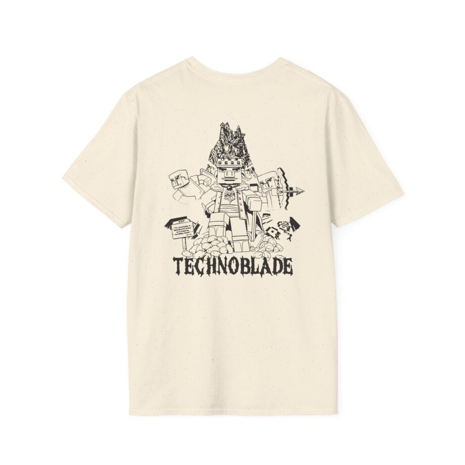 Technoblade Diamond Bow Unisex Softstyle T-shirt