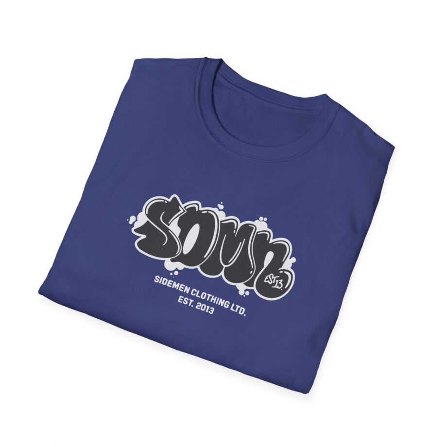 Sidemen Bubble Graffiti Unisex Softstyle T-Shirt