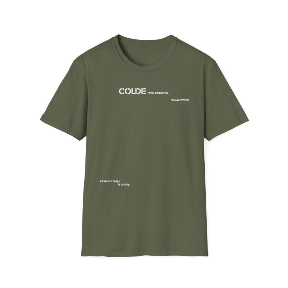 Colde 'BLUEPRINT' NA Tour Unisex Softstyle T-Shirt