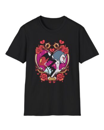 Vivziepop Shattered Hearts Unisex Softstyle T-Shirt