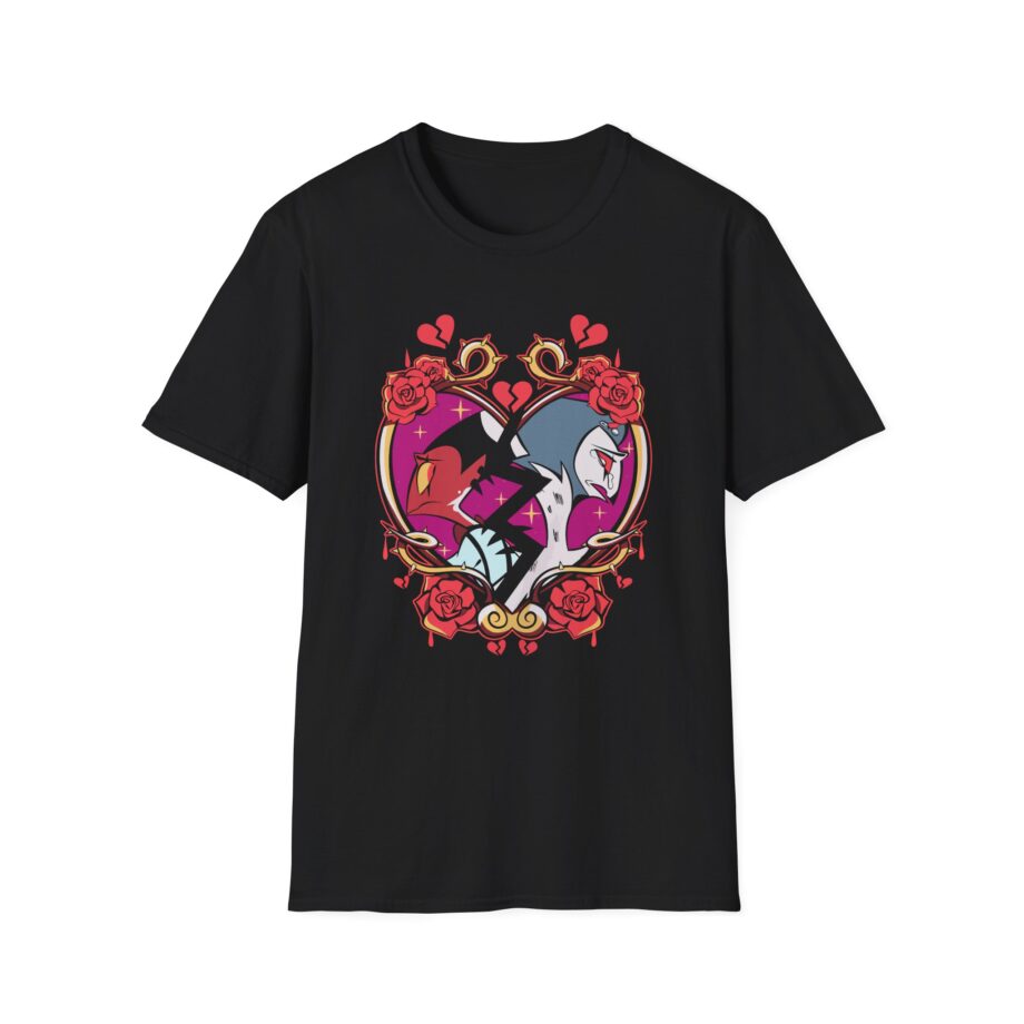 Vivziepop Shattered Hearts Unisex Softstyle T-Shirt