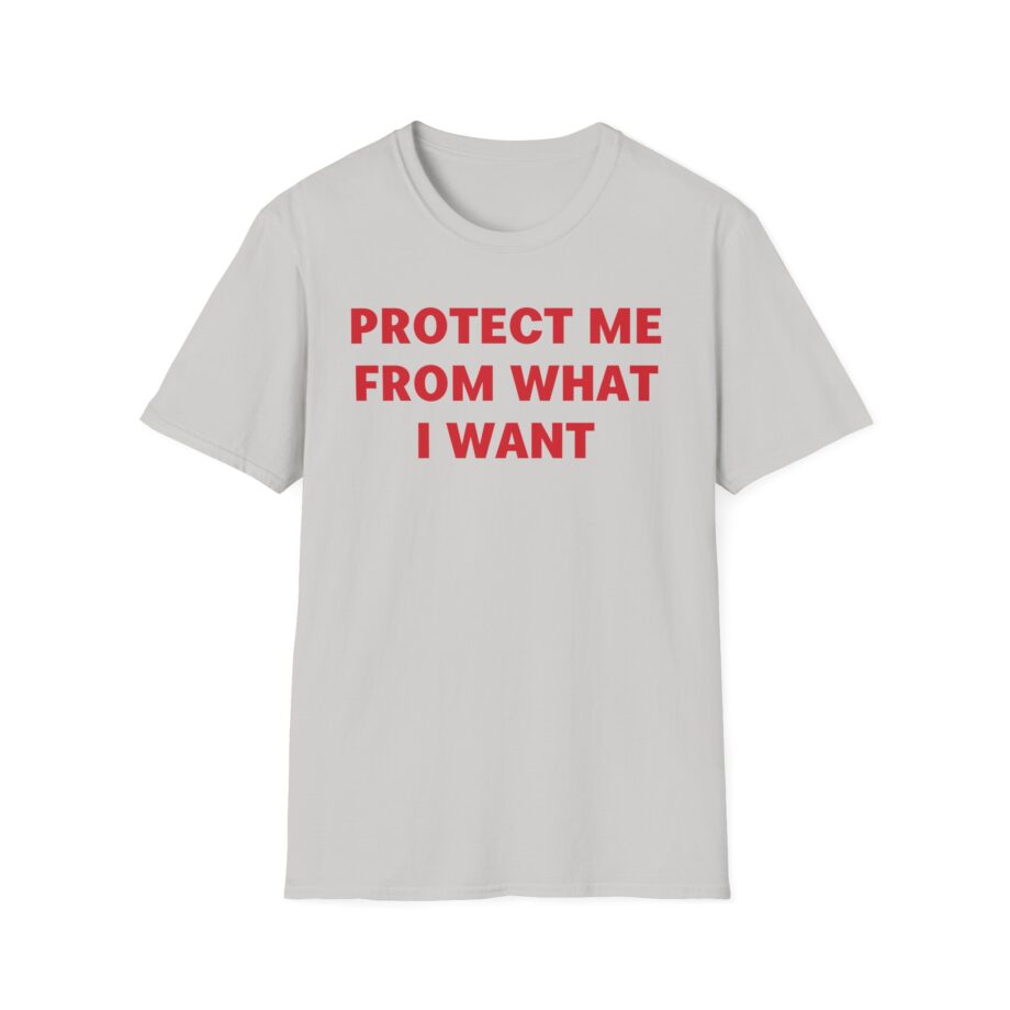 Jenny Holzer Protect Me From What I Want Unisex Softstyle T-shirt