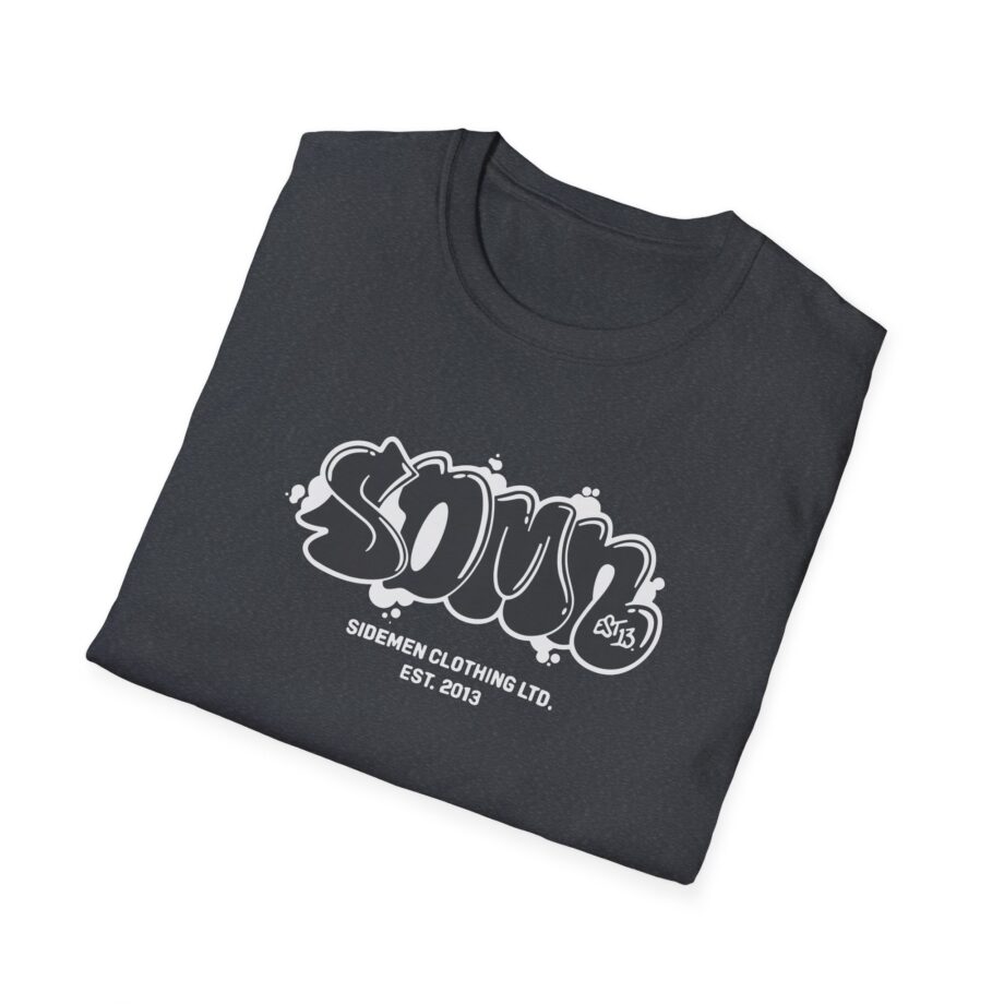 Sidemen Bubble Graffiti Unisex Softstyle T-Shirt