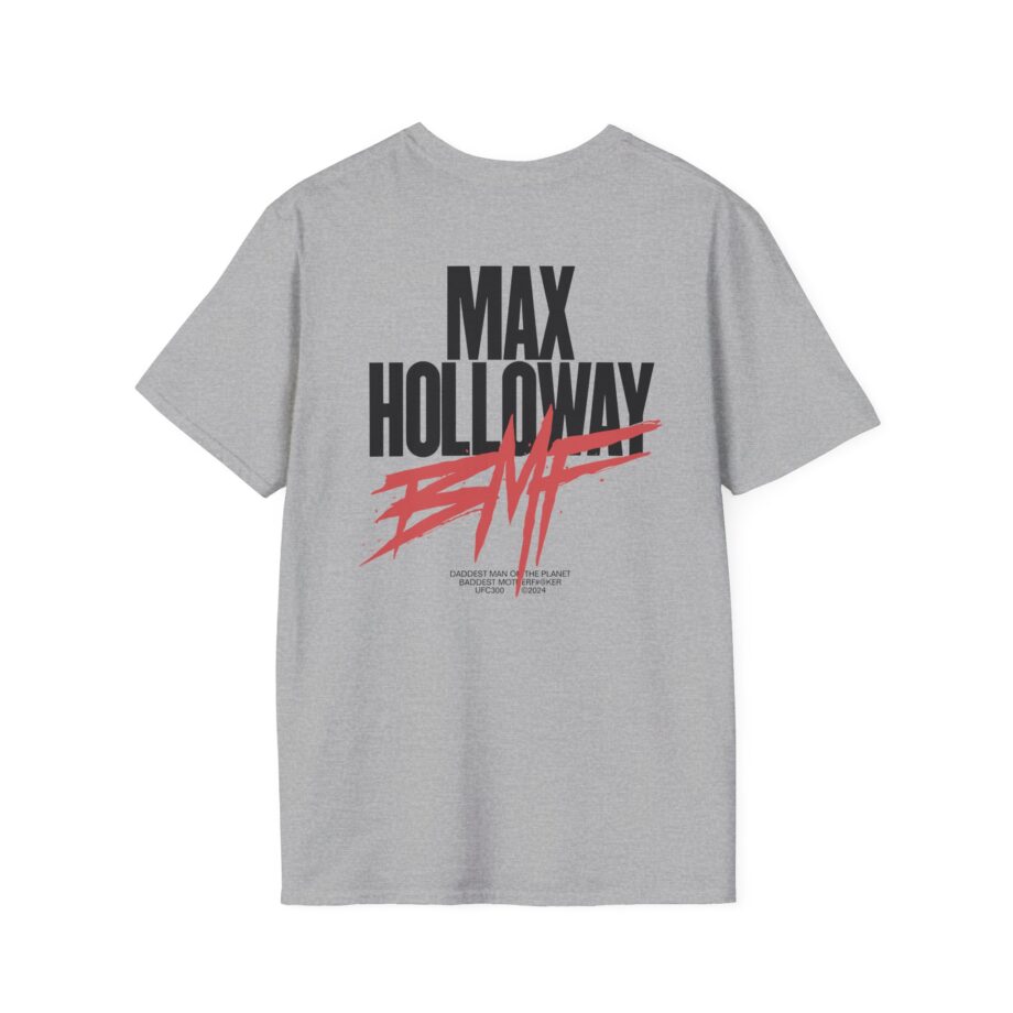 Max Holloway Dmp/bmf Unisex Softstyle T-shirt