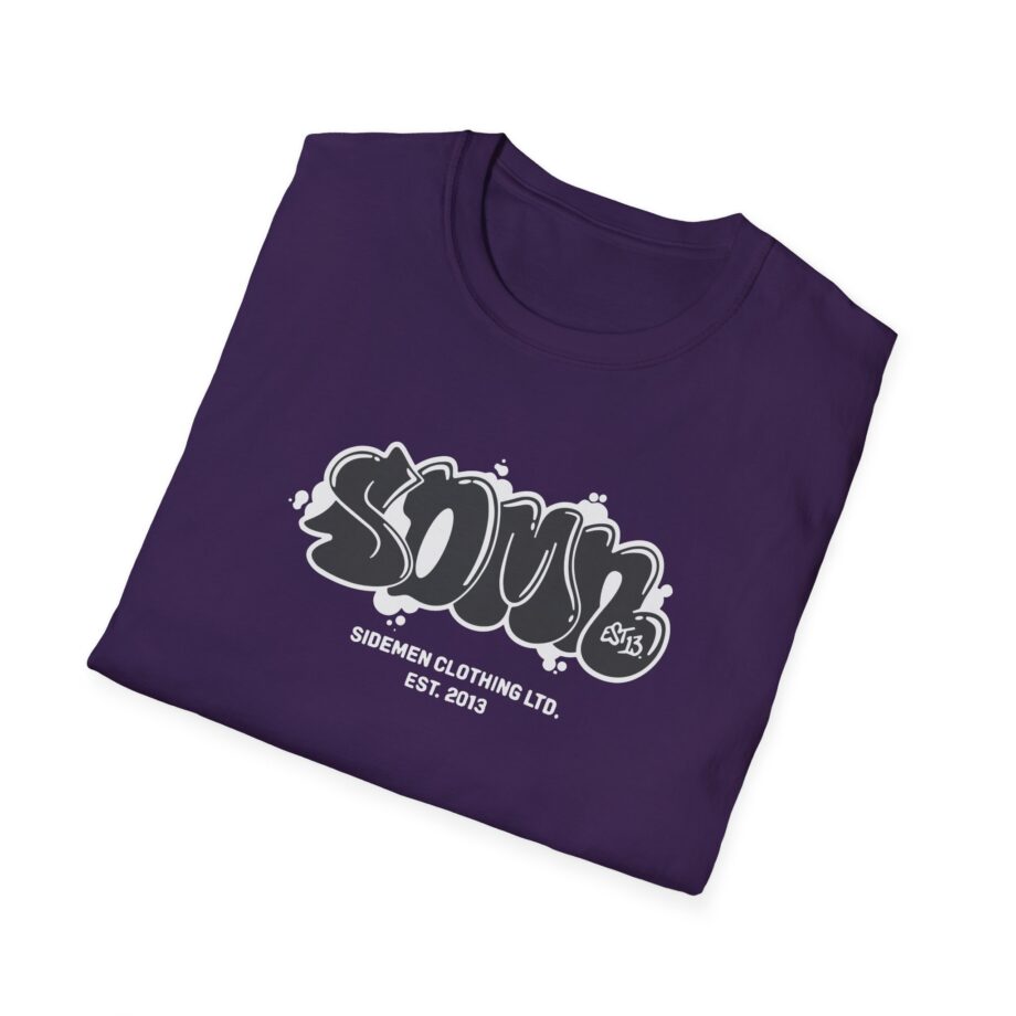 Sidemen Bubble Graffiti Unisex Softstyle T-Shirt