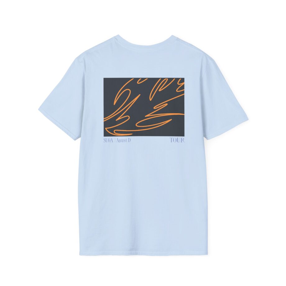 Suga | Agust  D-day Tour Unisex Softstyle T-shirt