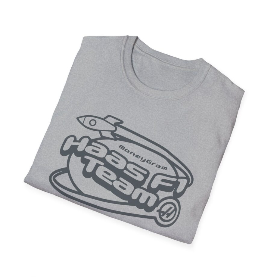 Haas F1 Team Rocketship Unisex Softstyle T-Shirt