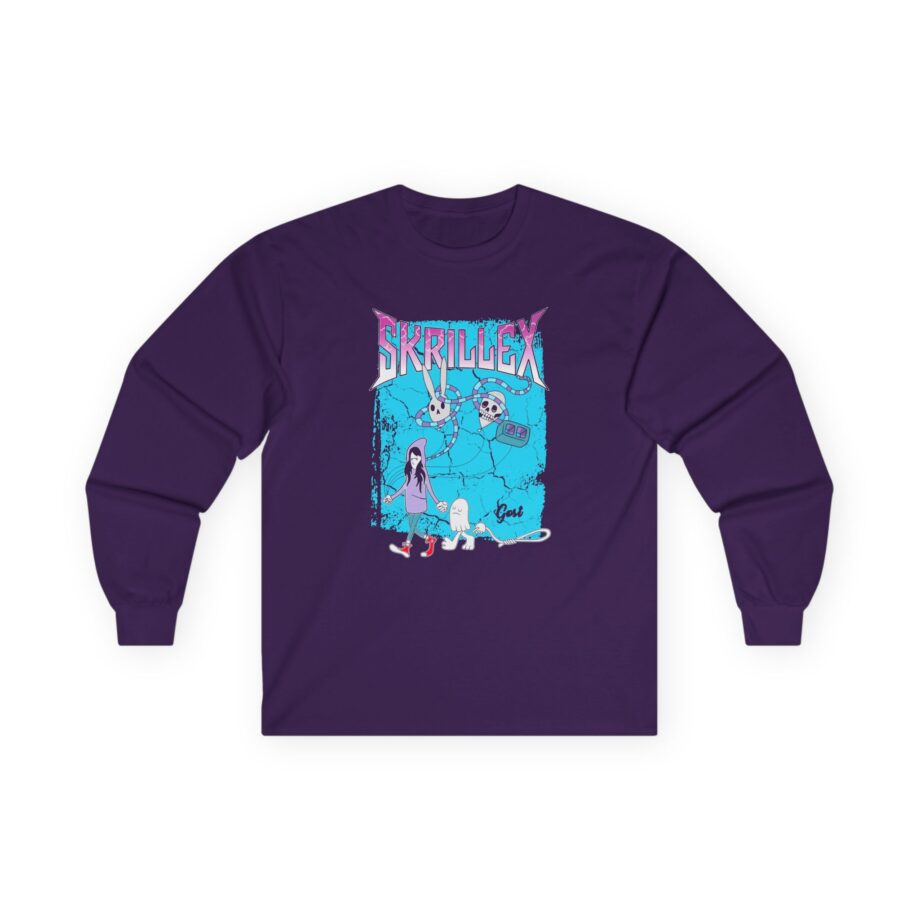 Skrillex Gost Album Cover Unisex Ultra Cotton Long Sleeve Tee