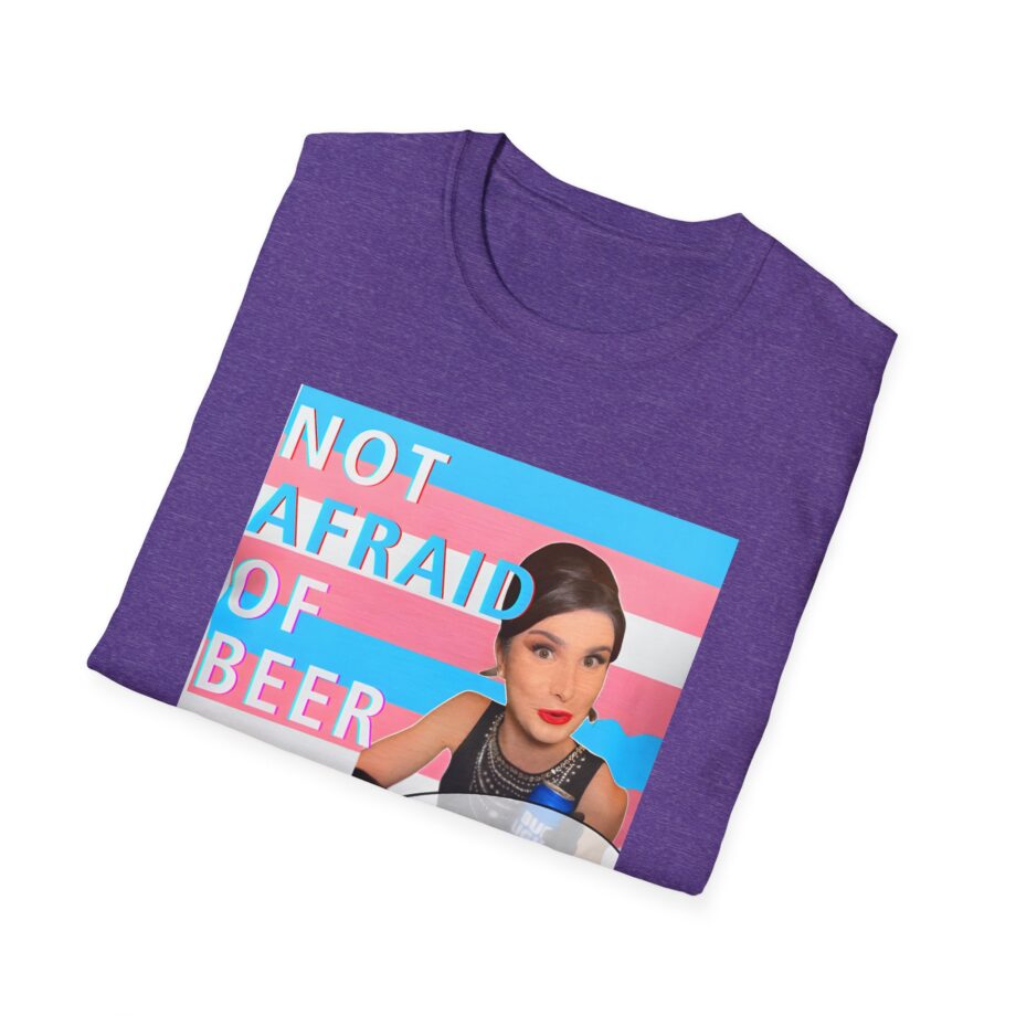 Dylan Mulvaney Not Afraid of Beer Unisex Softstyle T-Shirt