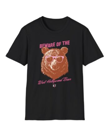 Kill Tony West Hollywood Bear Unisex Softstyle T-Shirt