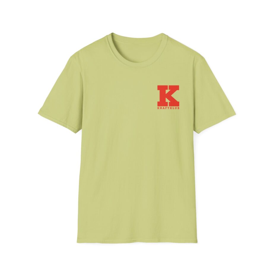 Kraftklub Cargo Patch Unisex Softstyle T-Shirt