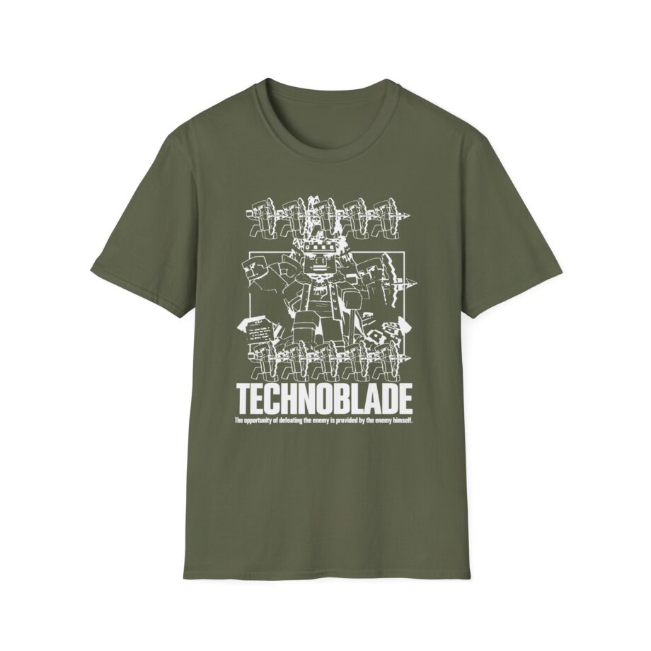 Technoblade Neeerds Unisex Softstyle T-shirt