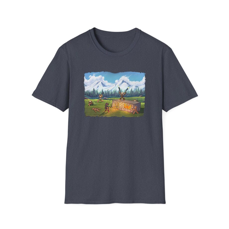 Spoonkid Battlefield Unisex Softstyle T-Shirt