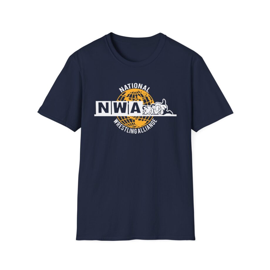 Nwa National Wrestling Alliance Unisex Softstyle T-shirt