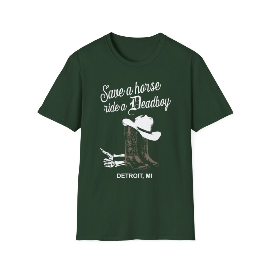 Bones Save a Horse Ride a Deadboy Unisex Softstyle T-shirt