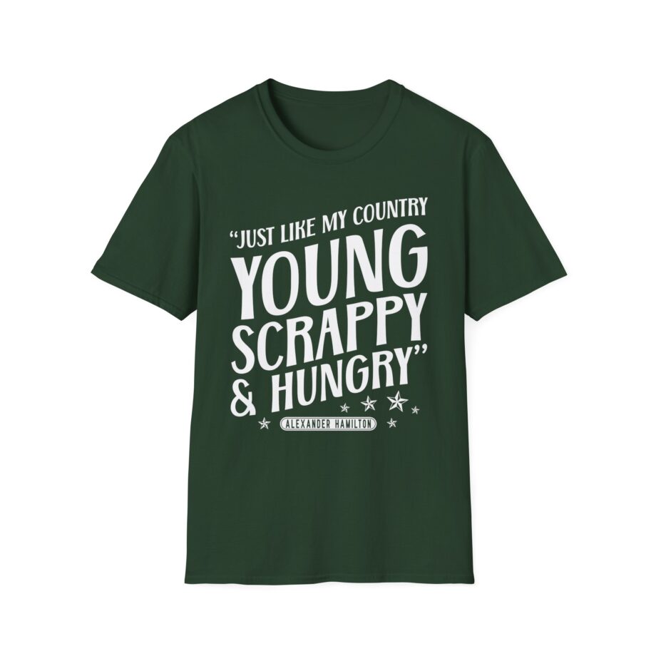 Hamilton Young and Scrappy Unisex Softstyle T-shirt