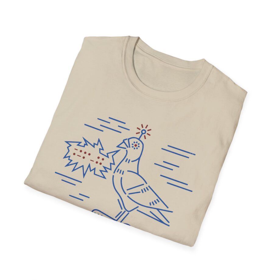 Birds Arent Real Pigeons Are Liars Unisex Softstyle T-shirt