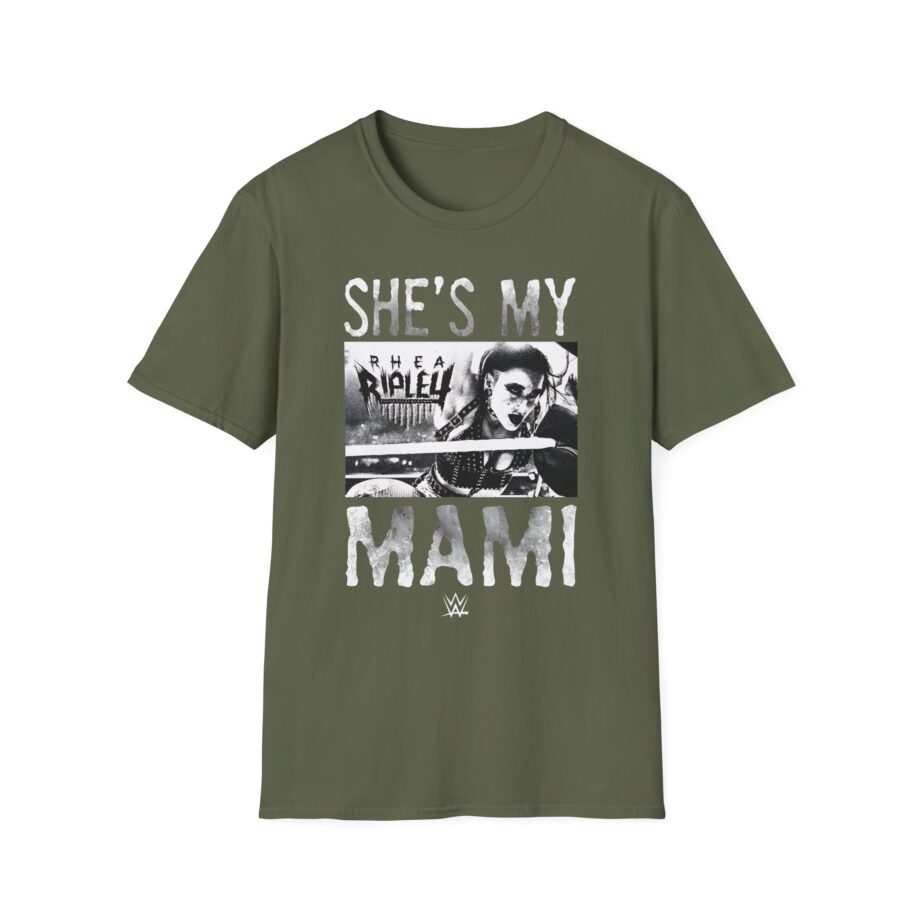 Rhea Ripley She's My Mami Unisex Softstyle T-Shirt