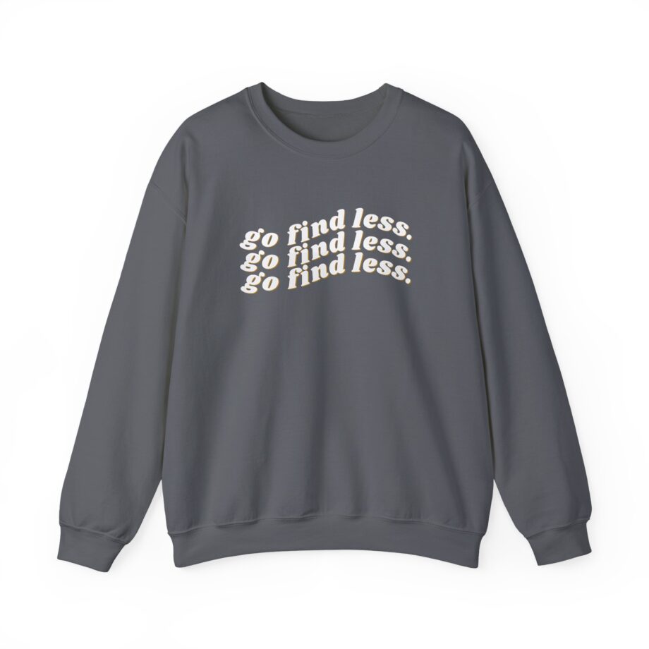 Elyse Myers Go Find Less Unisex Heavy Blend™ Crewneck Sweatshirt