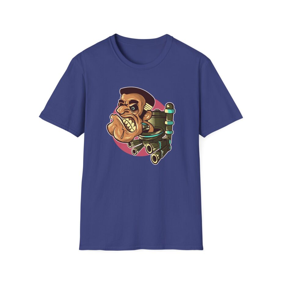 Dafuqboom Skibidi Toilet Mean Muggin Unisex Softstyle T-Shirt