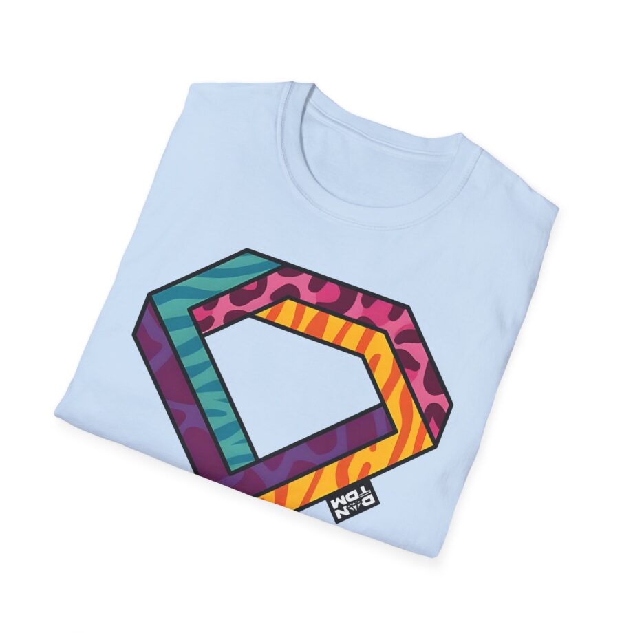 Dan Tdm Retro Fill Unisex Softstyle T-shirt