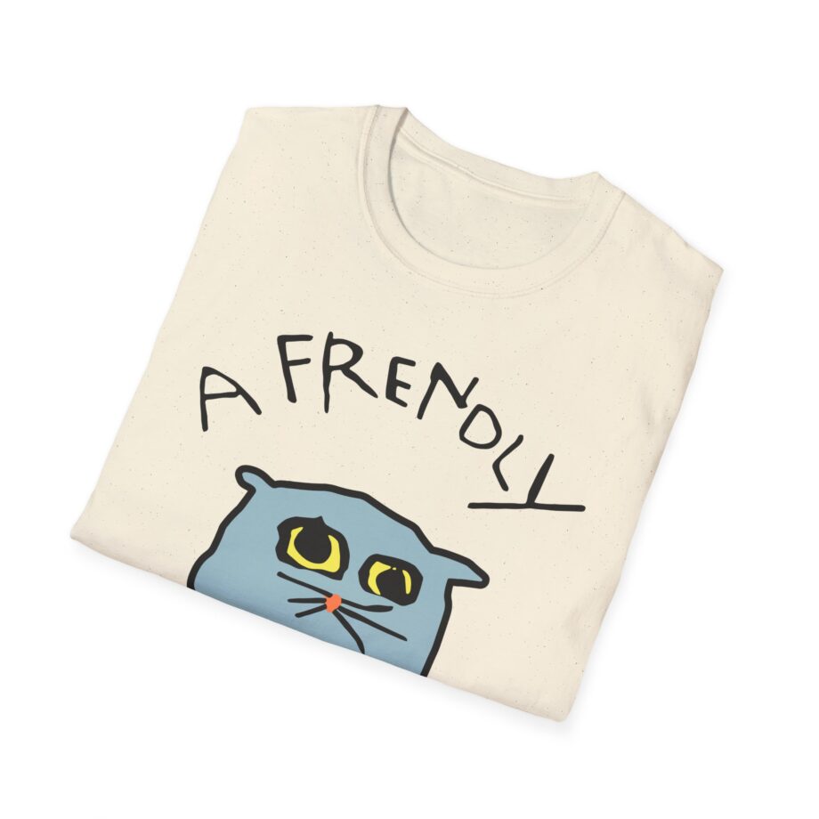 Lirik Just a Frendly Cat Unisex Softstyle T-shirt