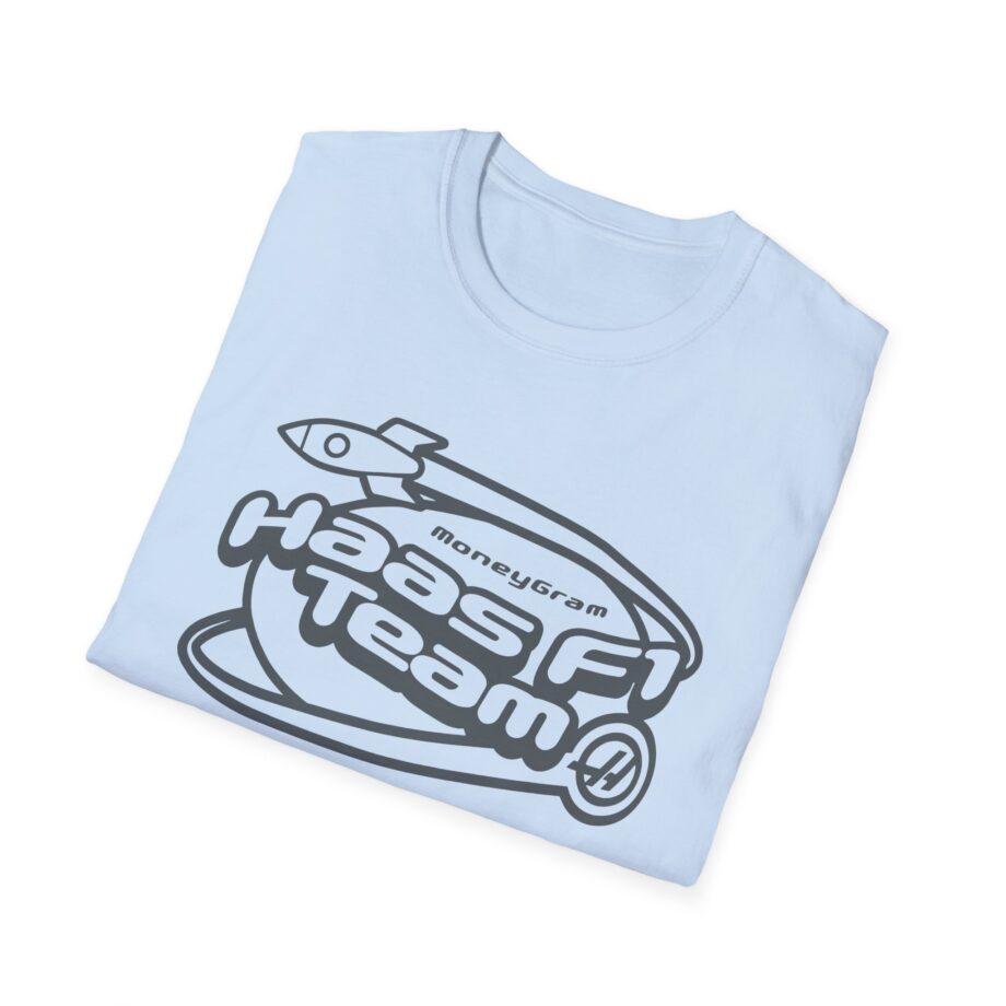 Haas F1 Team Rocketship Unisex Softstyle T-Shirt