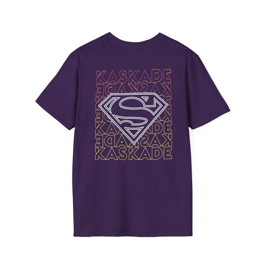 Kaskade X Superman Stacked Unisex Softstyle T-shirt