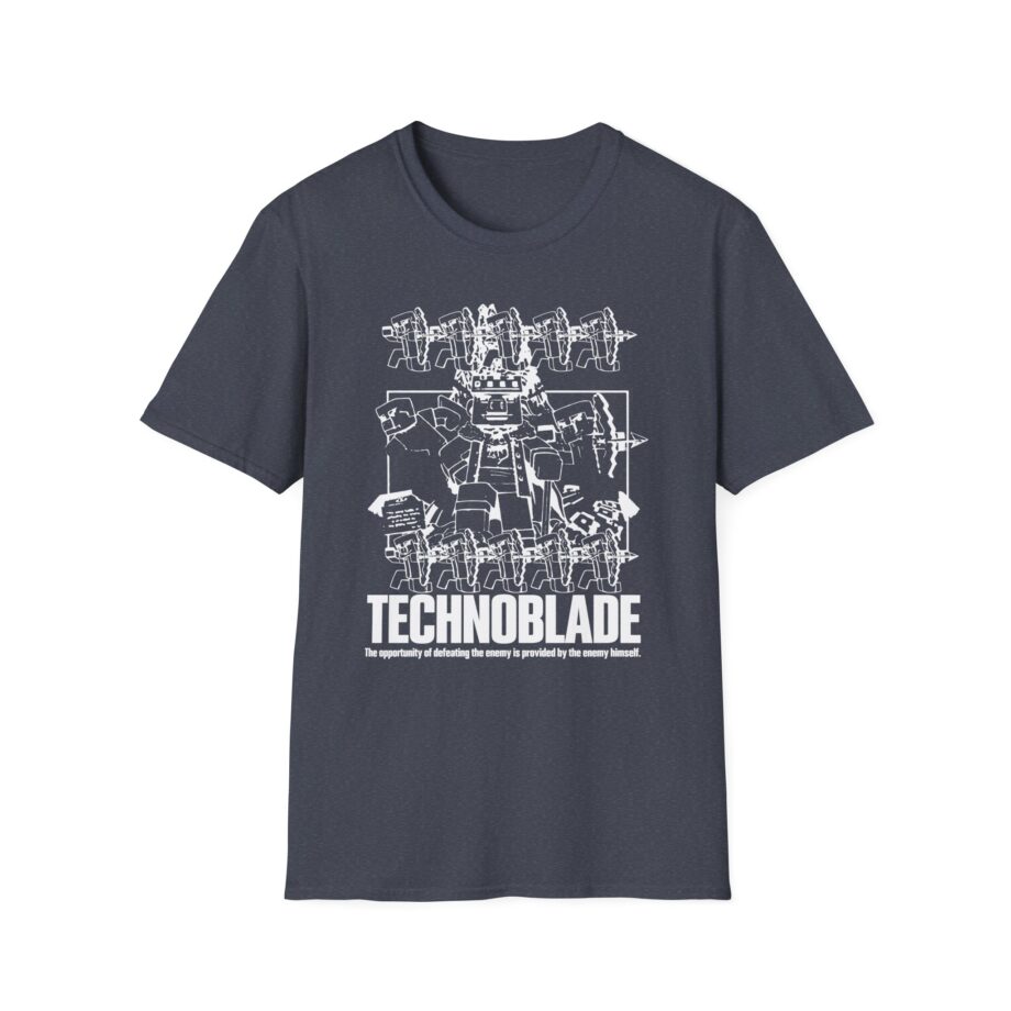 Technoblade Neeerds Unisex Softstyle T-shirt
