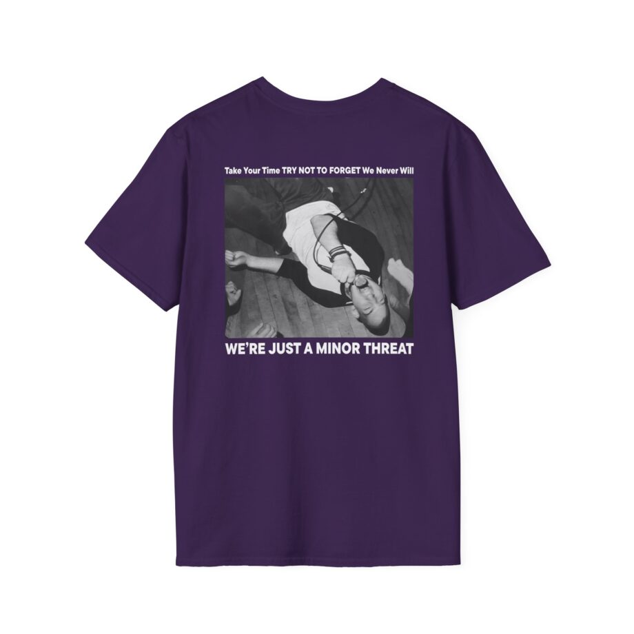 Minor Threat Just a Unisex Softstyle T-shirt