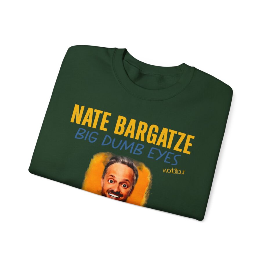 Nate Bargatze Big Dumb Eyes Tour Unisex Heavy Blend™ Crewneck Sweatshirt
