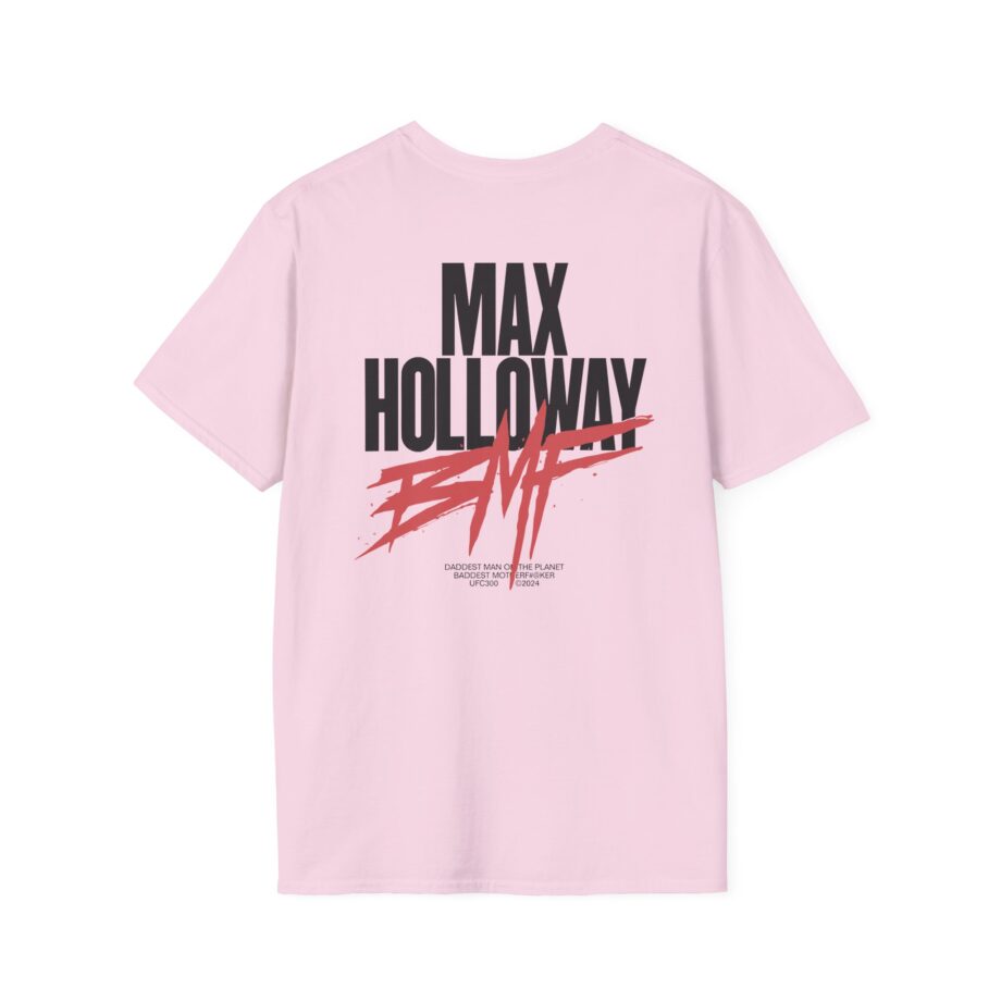 Max Holloway Dmp/bmf Unisex Softstyle T-shirt