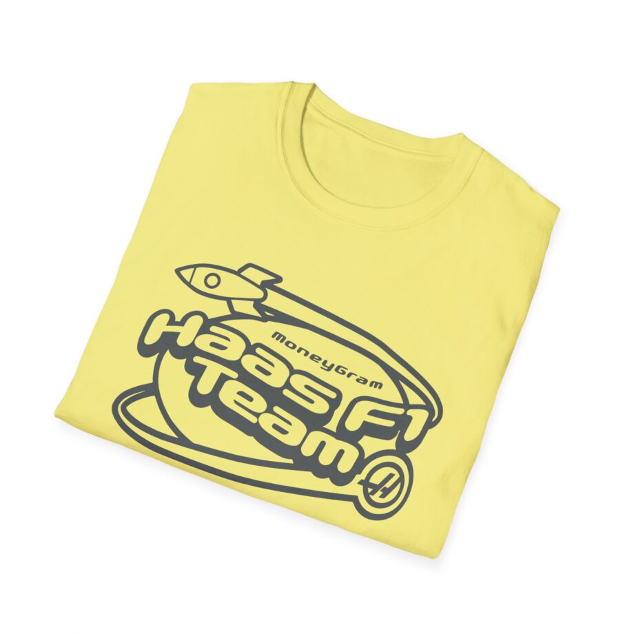 Haas F1 Team Rocketship Unisex Softstyle T-Shirt