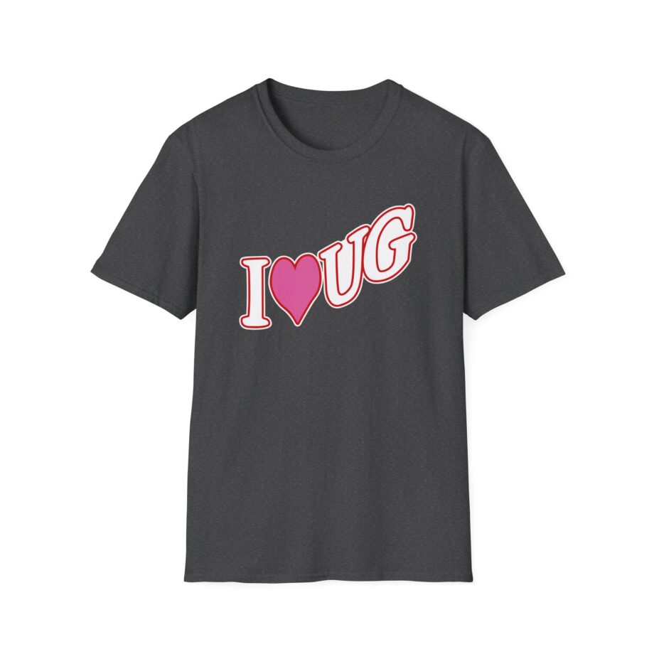Undergrunn I Love Ug Unisex Softstyle T-Shirt