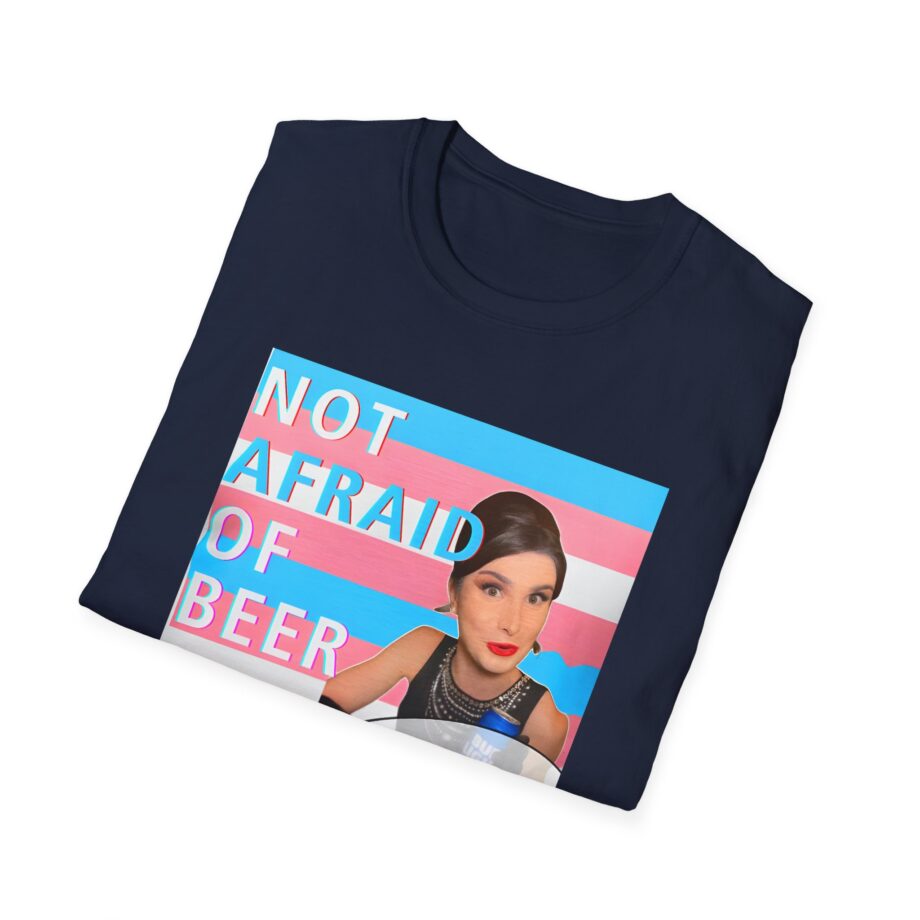 Dylan Mulvaney Not Afraid of Beer Unisex Softstyle T-Shirt