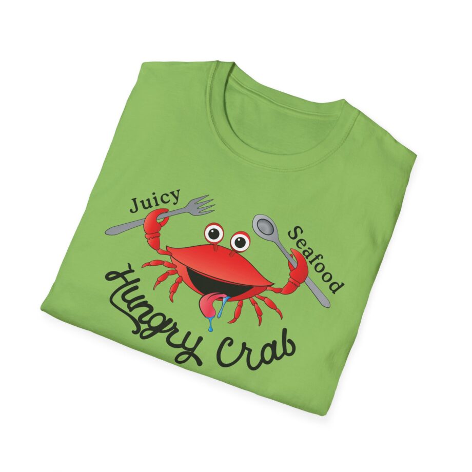 Hungry Box Hungry Crab Juicy Seafood Unisex Softstyle T-shirt