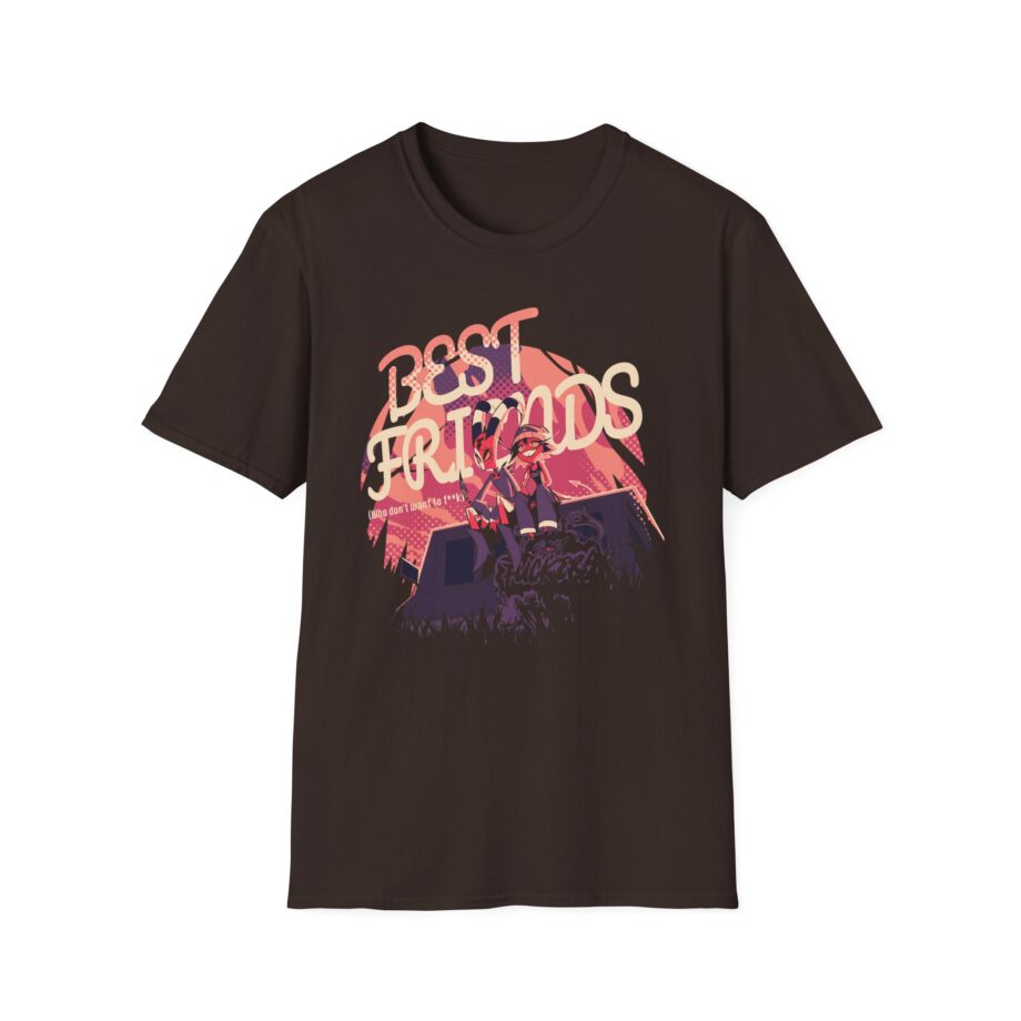 Vivziepop Best Friends Unisex Softstyle T-Shirt