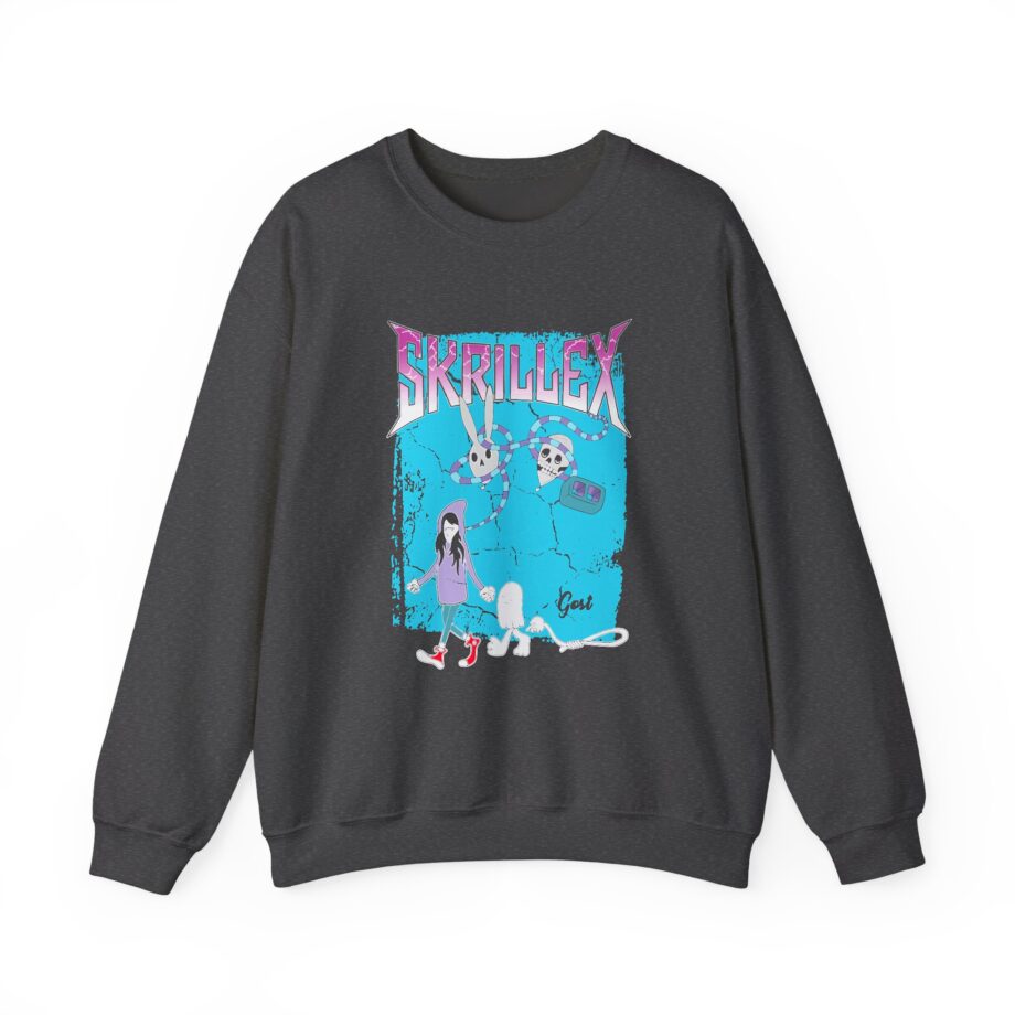 Skrillex Gost Album Cover Unisex Heavy Blend™ Crewneck Sweatshirt