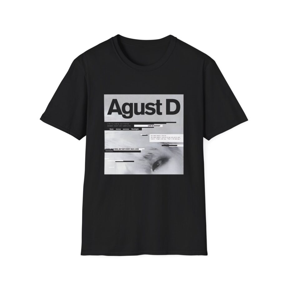 Agust D Unisex Softstyle T-Shirt