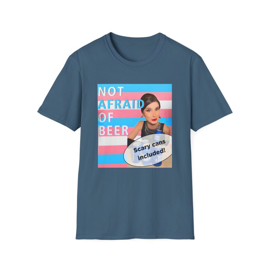 Dylan Mulvaney Not Afraid of Beer Unisex Softstyle T-Shirt