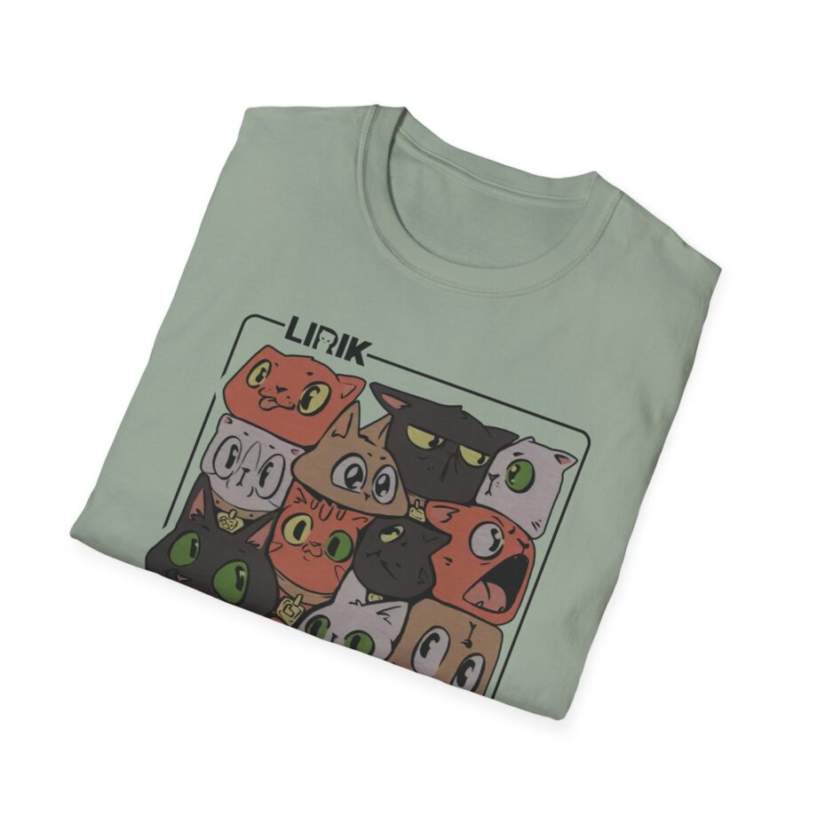 Lirik Squished Cat Jar Unisex Softstyle T-shirt