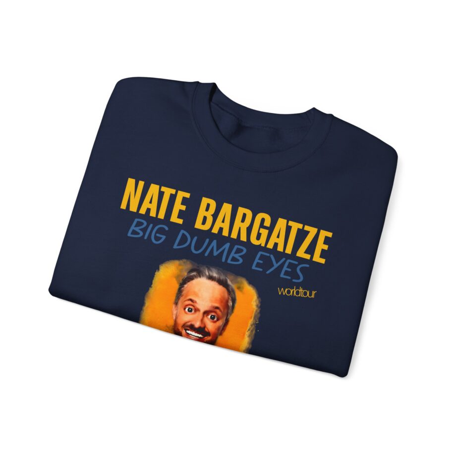 Nate Bargatze Big Dumb Eyes Tour Unisex Heavy Blend™ Crewneck Sweatshirt
