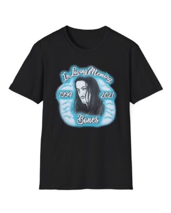 Bones in Loving Memory Unisex Softstyle T-shirt