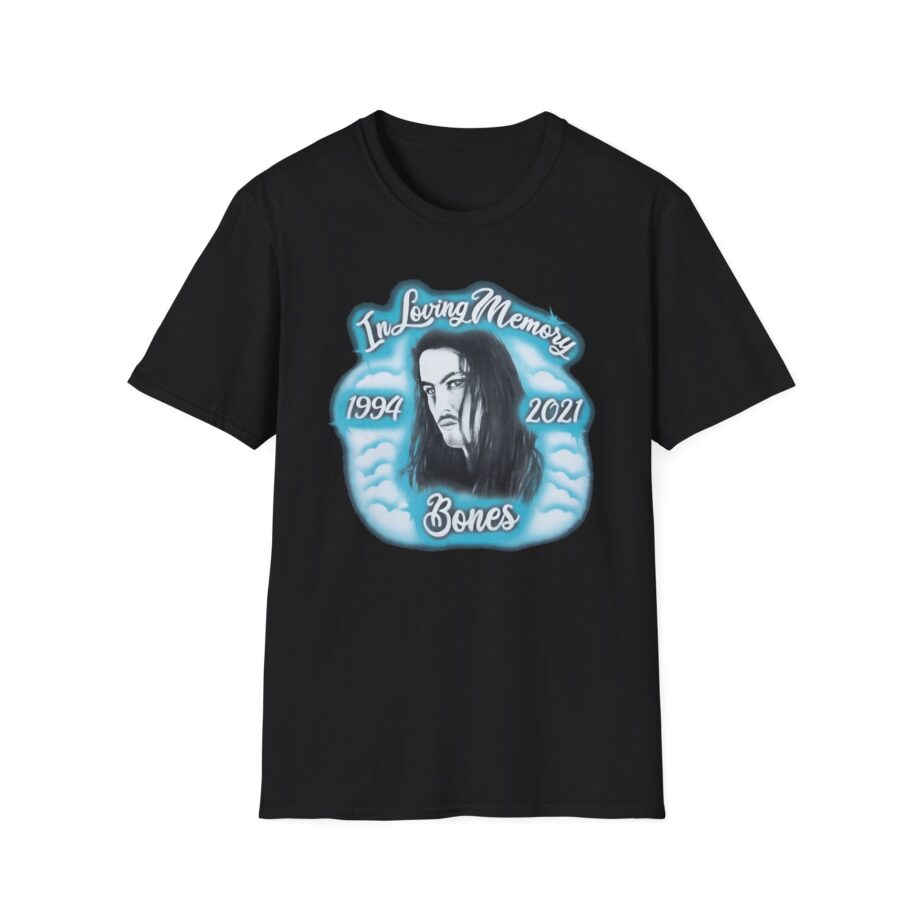 Bones in Loving Memory Unisex Softstyle T-shirt
