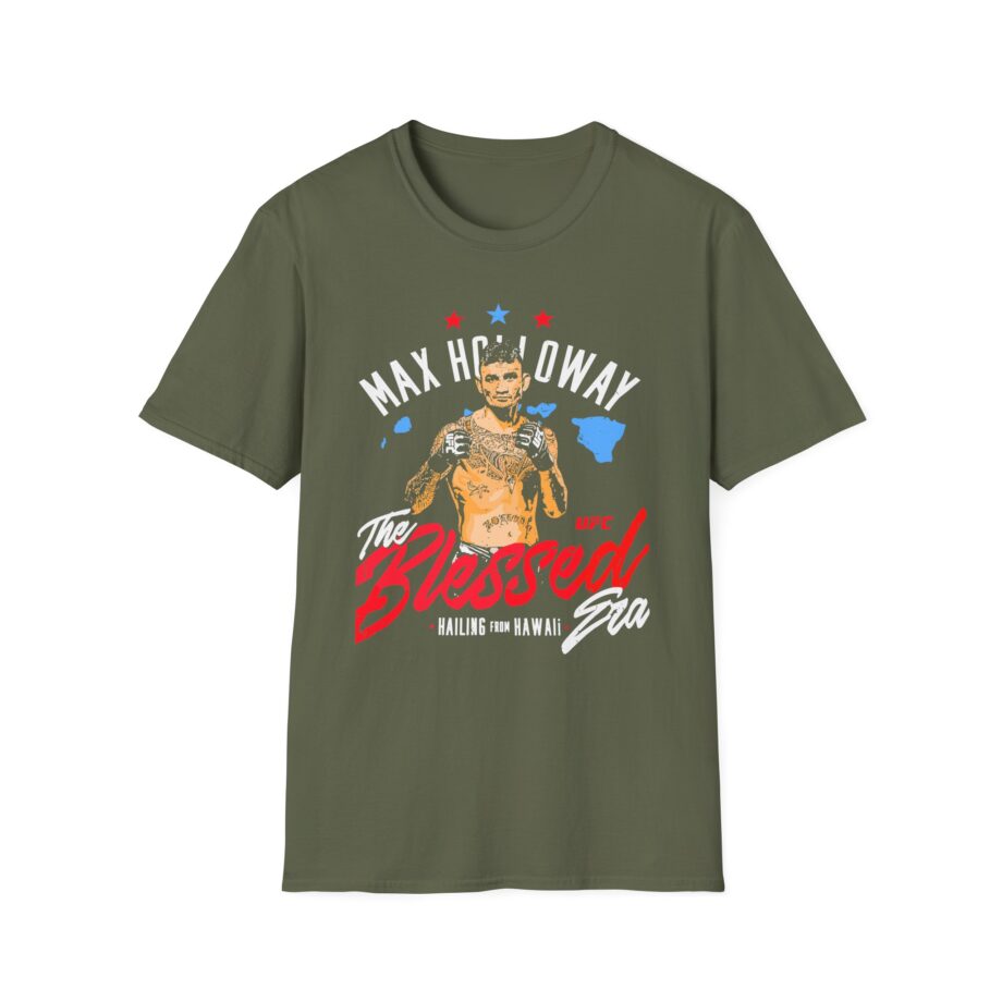 Max Holloway Blessed Unisex Softstyle T-shirt