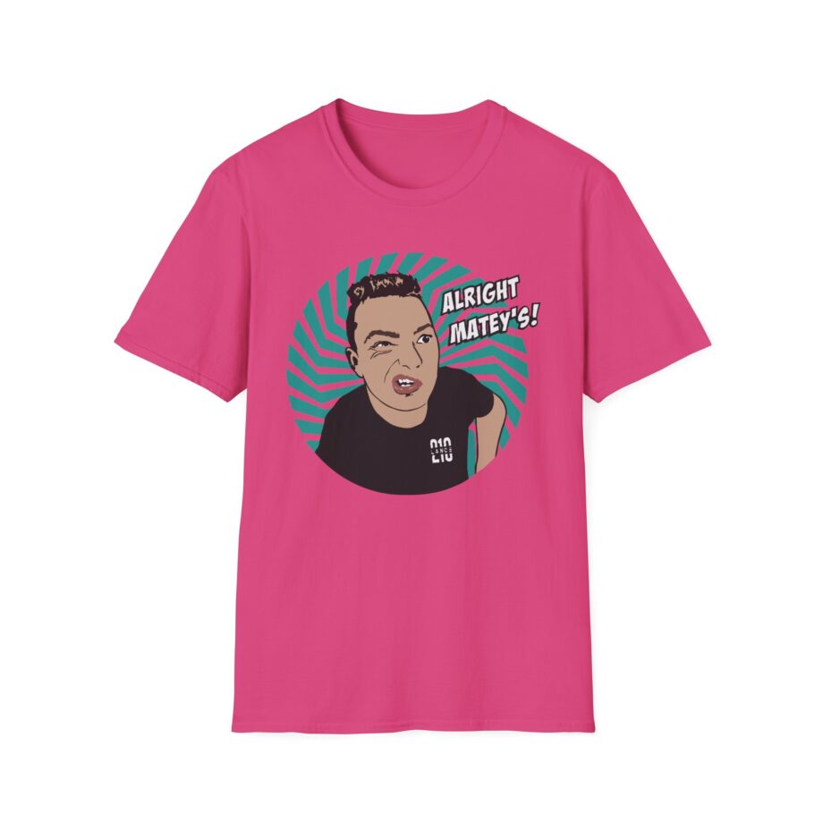 Lance Stewart Alright Matey Unisex Softstyle T-shirt